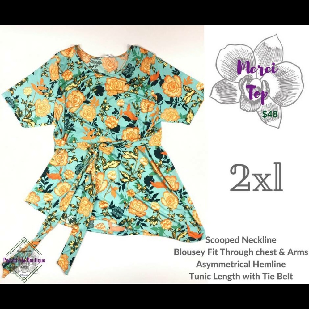 (Honey & Lace) Piphany Merci Top